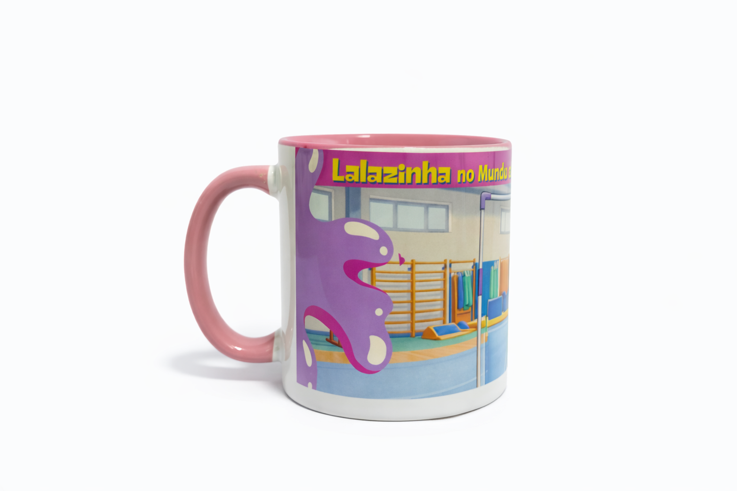 Caneca Lalazinha nas Barras – Mundo da Ginástica