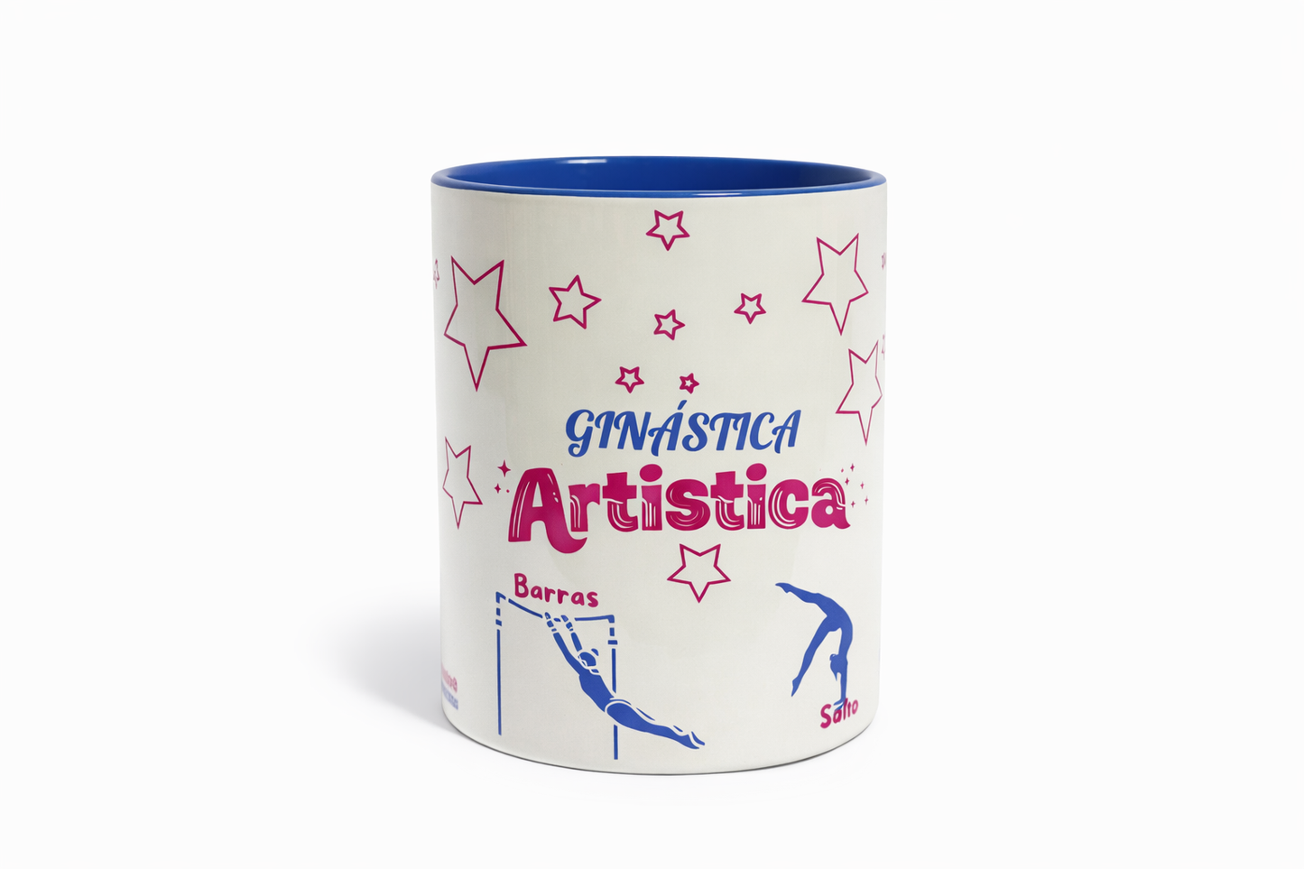 Caneca Ginástica Artística – Aparelhos Clássicos Azul