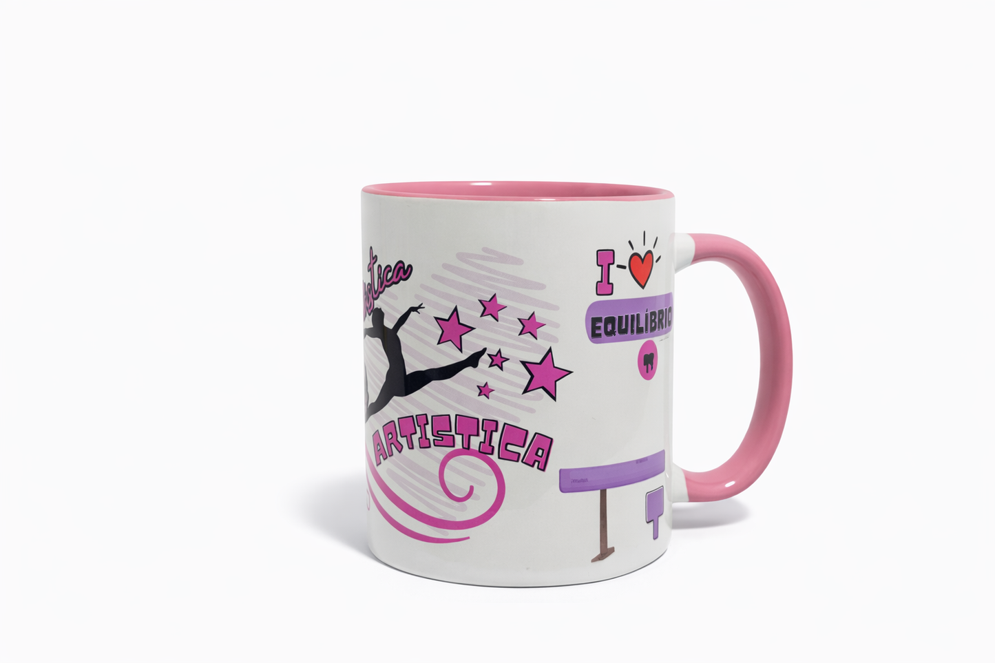 Caneca Ginástica Artística – I Love Treinar Trave