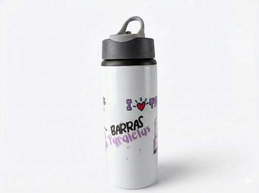 Garrafa Squeeze Ginástica Artística  I Love Treinar – Barras Paralelas