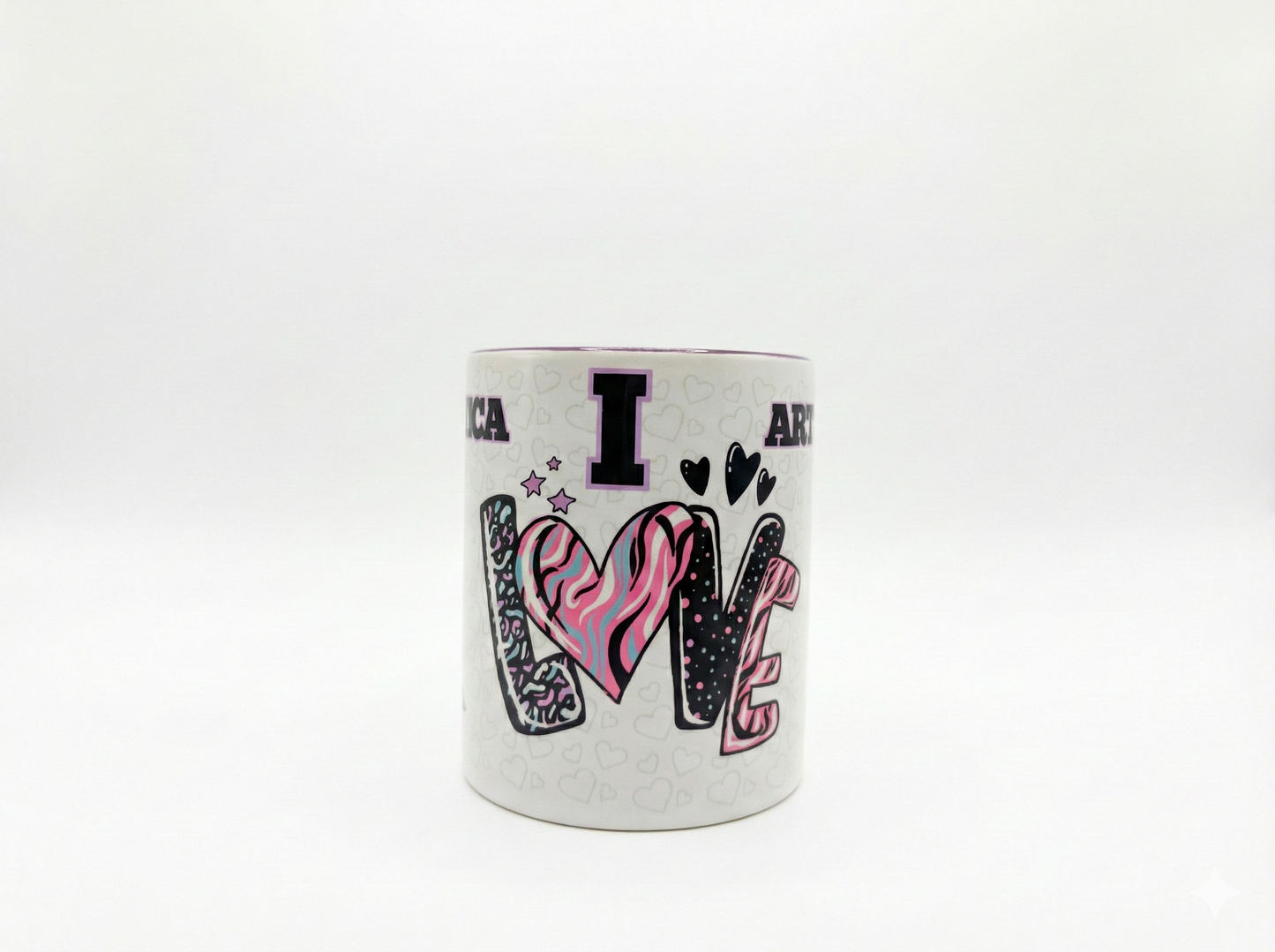 Caneca I Love Ginástica Artística – Coleção Amor pela Ginástica