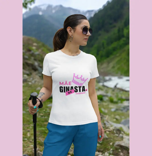 Camiseta Mãe de Ginasta - Rainha da Torcida